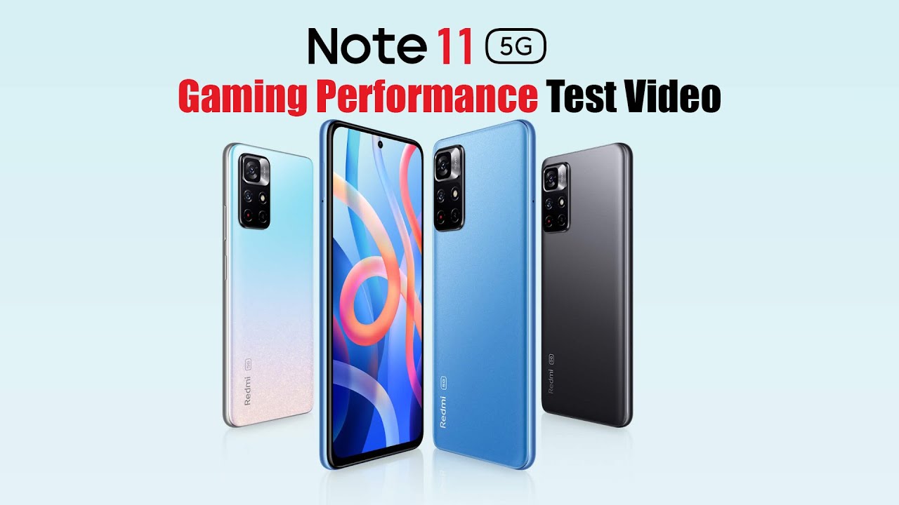 Redmi Note 11 5G ရဲ့  Gaming Performance Test Video