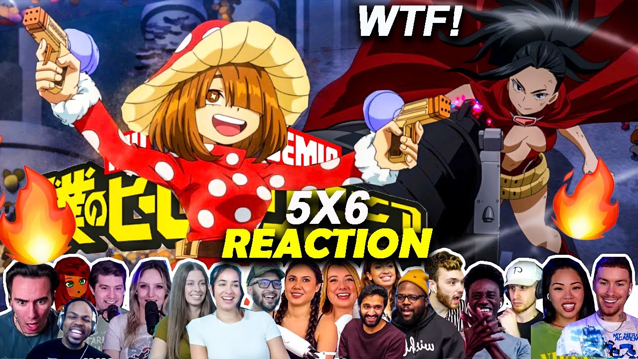 Scary Shrooms!🔥🍄| Foresight | My hero Academia Episode 5X6 Reaction Mashup