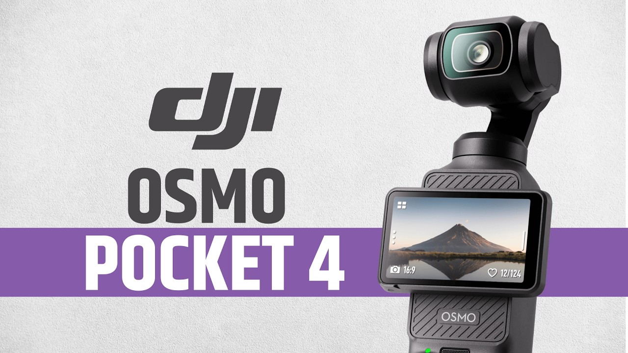 DJI Osmo Pocket 4 Pro: компактная камера, огромный потенциал для видеоблогов!
