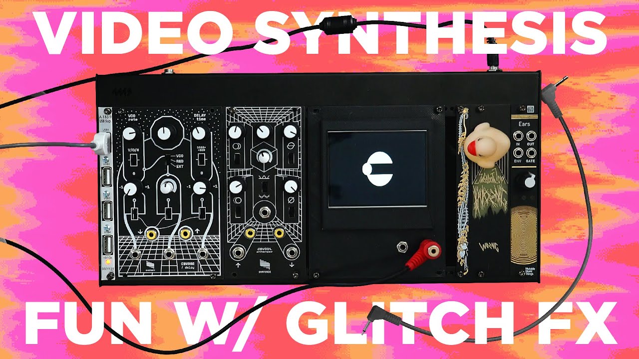 Видеосинтез с помощью Eurorack Modular: создание эффектов помех и графики