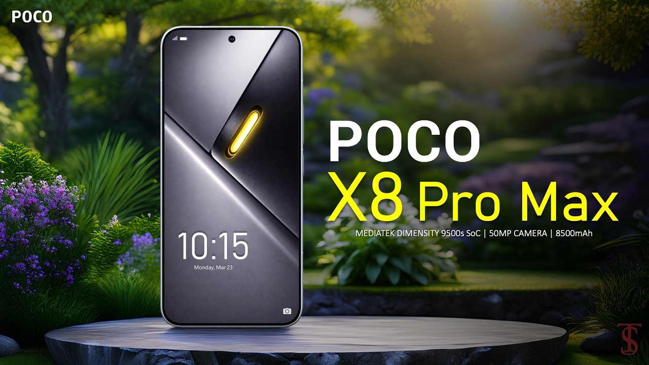Poco X8 Pro Max Price, Official Look, Design, Camera, Specifications, 12GB RAM, Features | #poco