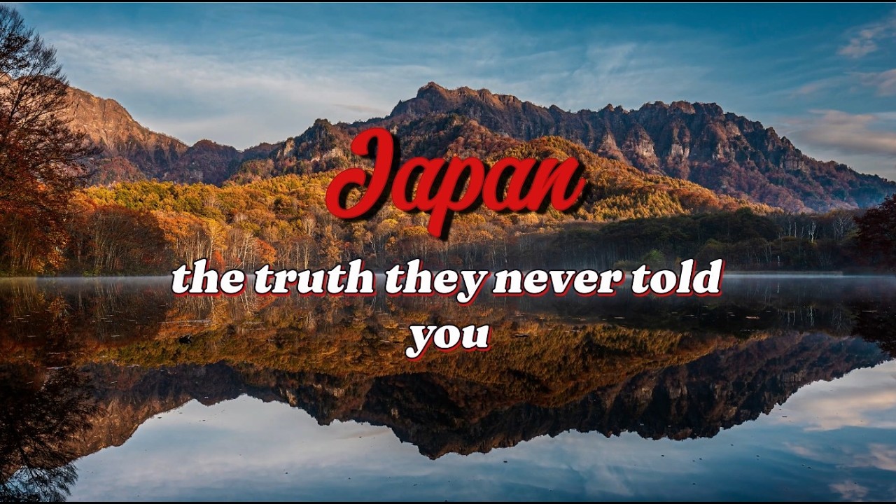 Japan: the truth they never told you (4K HDR)
