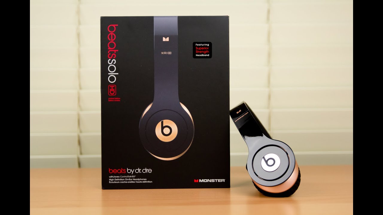 Beats by Dr. Dre Apple Limited Edition Solo HD Unboxing (HD)