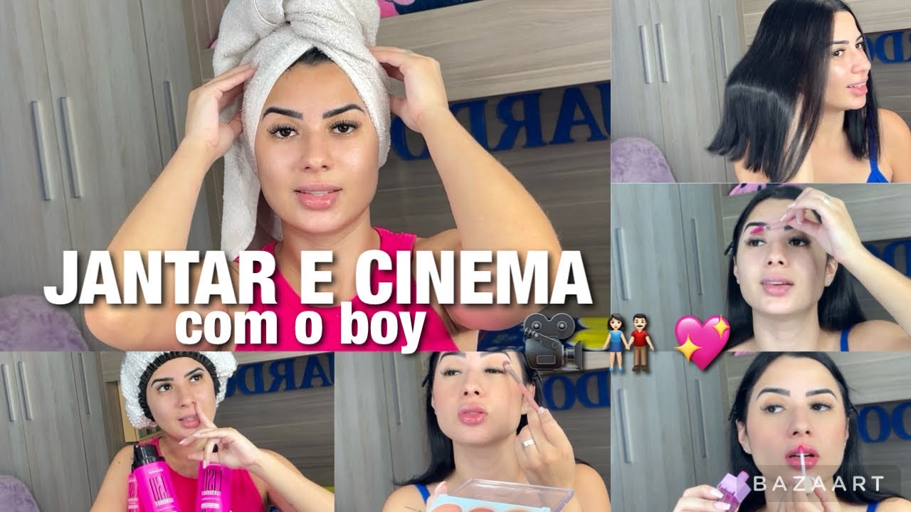 ARRUME-SE COMIGO PARA UM DATE COM O BOY 👫🏻💖 *hidratação, banho, make, look e mais*
