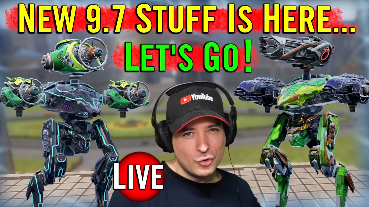 NEW 9.7 SHENLOU Robot & Weapons... War Robots LIVE Gameplay