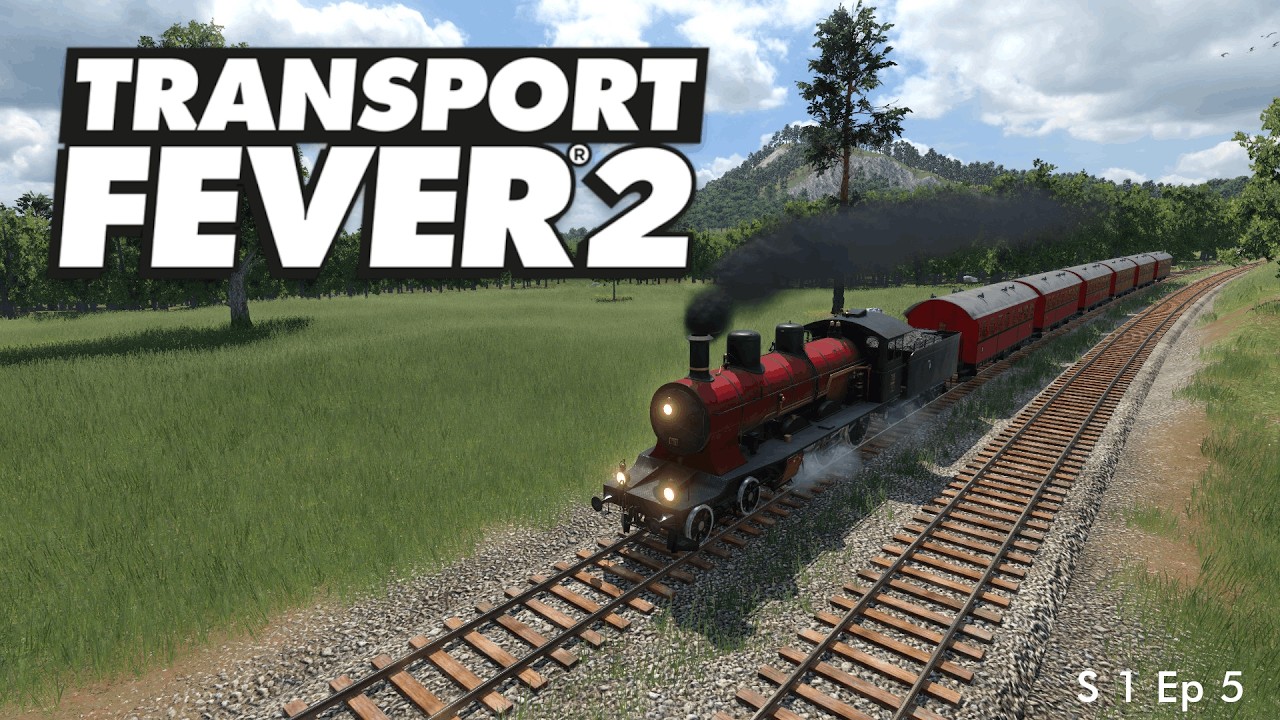 JALUR BESI sudah SIAP! Untung atau Buntung? - Transport Fever 2 S 1 Ep 5