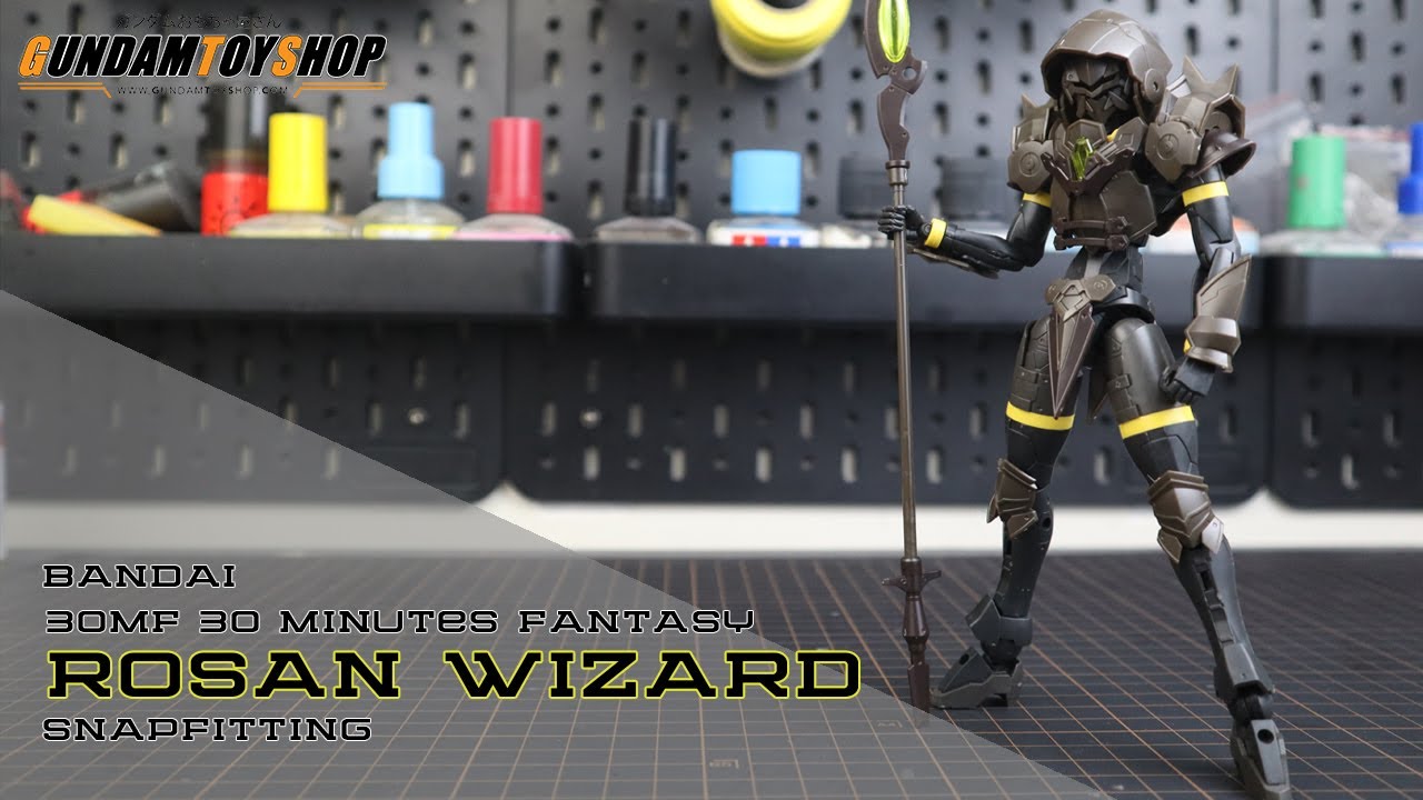 Bandai 30MF 30 Minutes Fantasy ROSAN WIZARD Sample Build Snapfit