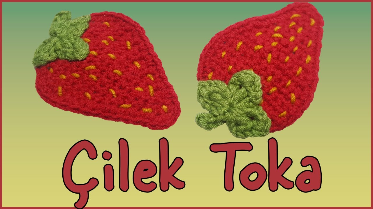 Yarım Saatte Biten Çilek Toka 🍓 🍓