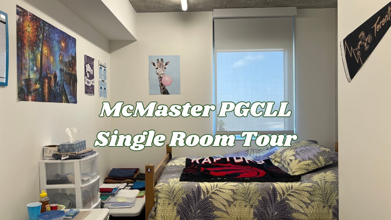 McMaster PGCLL Single Room Tour