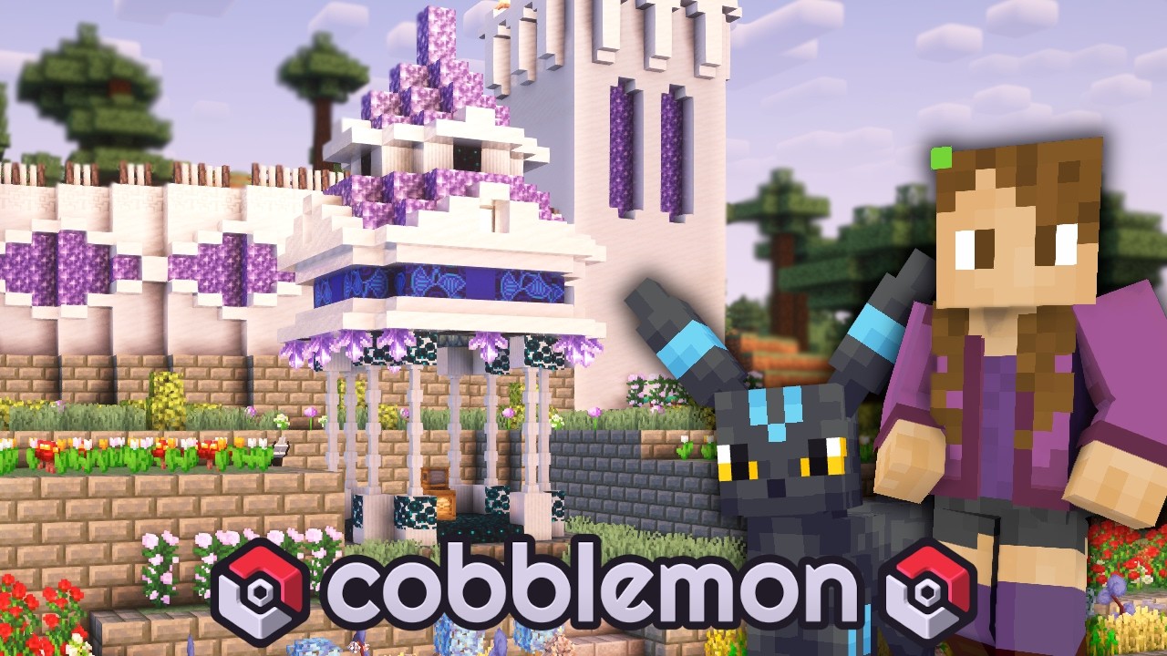 My Shiny Umbreon Needed a Sanctuary...(so I built it a perfect moonlit garden) || Cobblemon