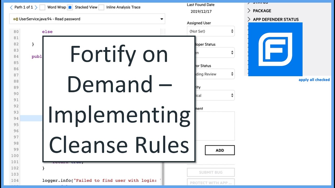 Fortify on Demand &mdash; Внедрение правил очистки (снижение количества ложных срабатываний)