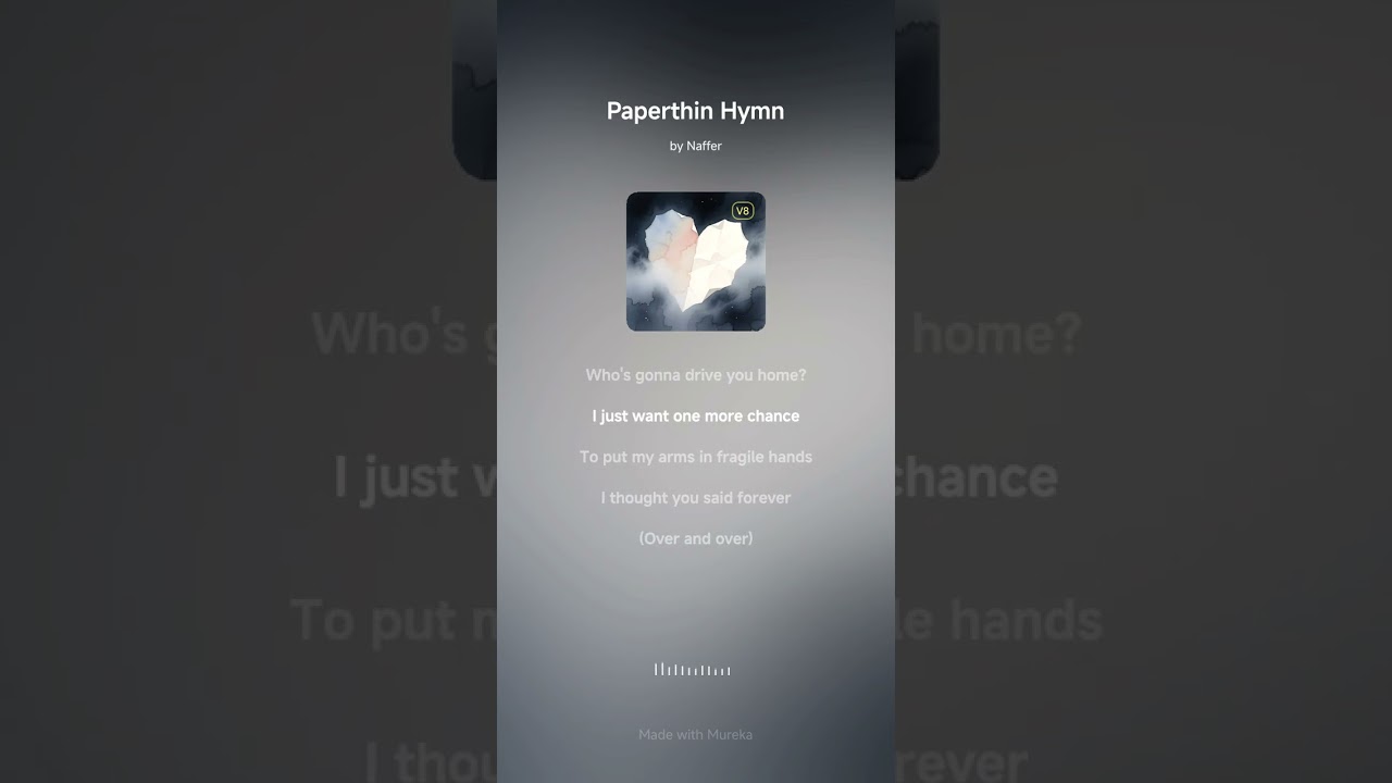Paperthin Hymn