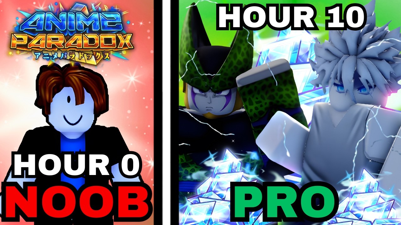 Spending 10+ Hours Obtaining *OP* Mythics In Anime Paradox (Noob To Pro)