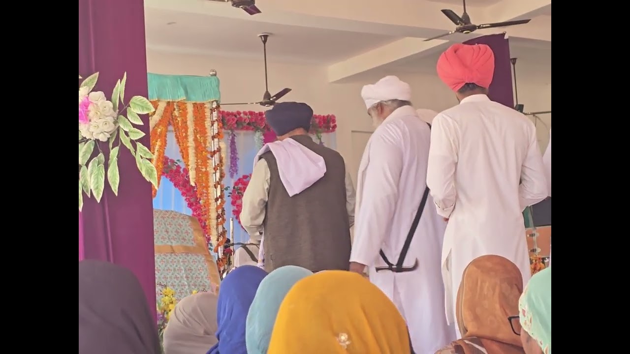 🙏#Gurudwara Shri Singh sabha , manjhra purab Kheri 