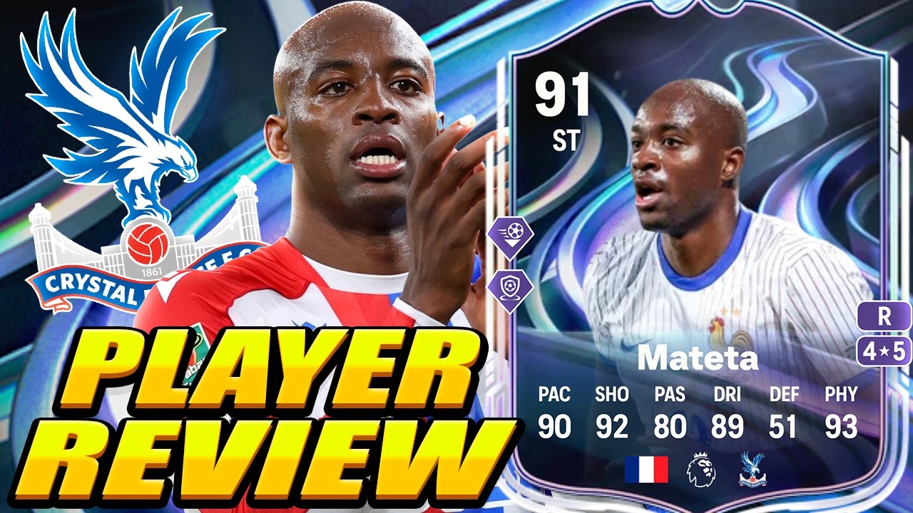 He BULLIES DEFENDERS EASILY&hellip; 💪🔥 91 Answer The Call Mateta Review! 91 Mateta Player Review!
