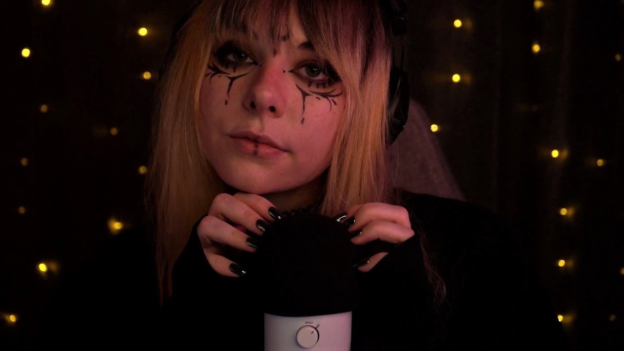 ASMR | 3 HOURS most slow gentle Mic Scratching & soft Blowing for Sleep - Rain Sounds, no talking