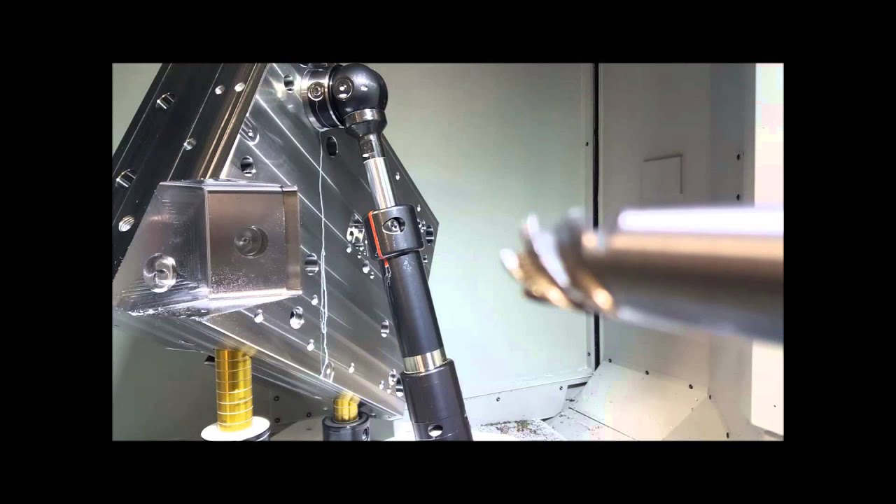 Hard Milling with FCS Clamp on the Makino a61nx