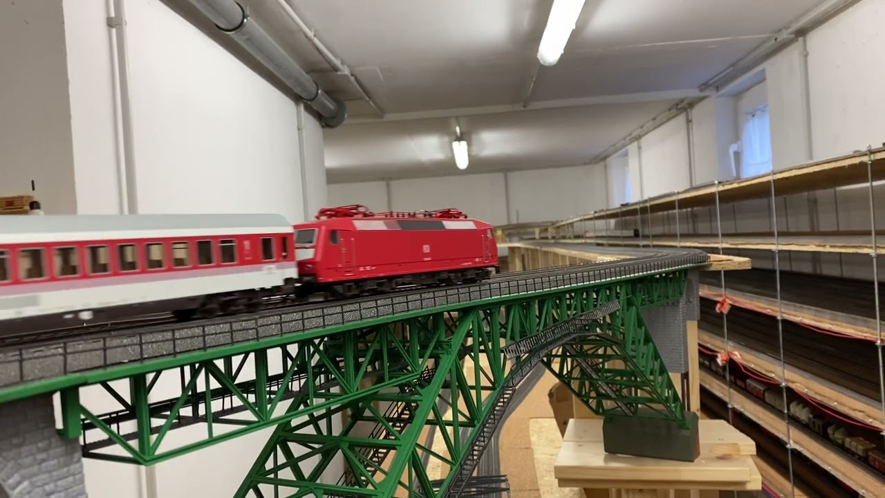 #00038 S badisch Bähnle Der 3. Kreis ist fertig und wird direkt getestet 🚂😀