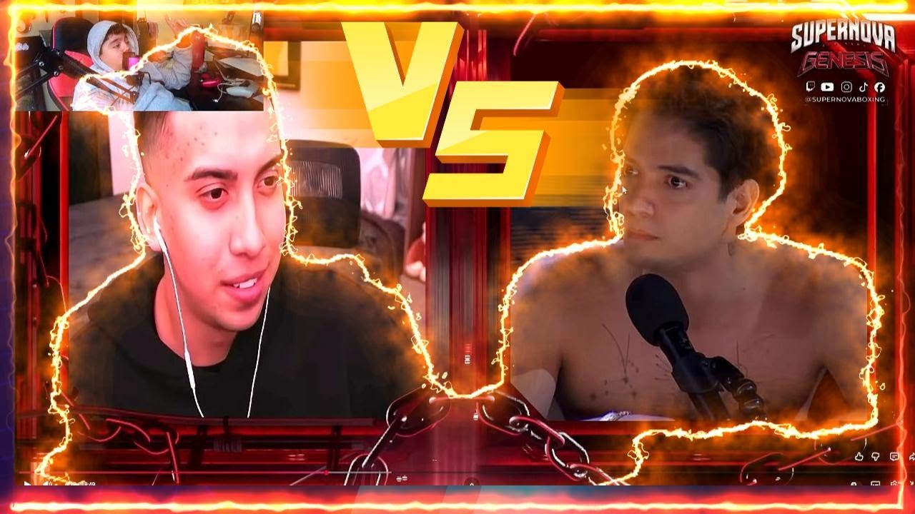 Reaccionando a la pelea de abraham contra nando