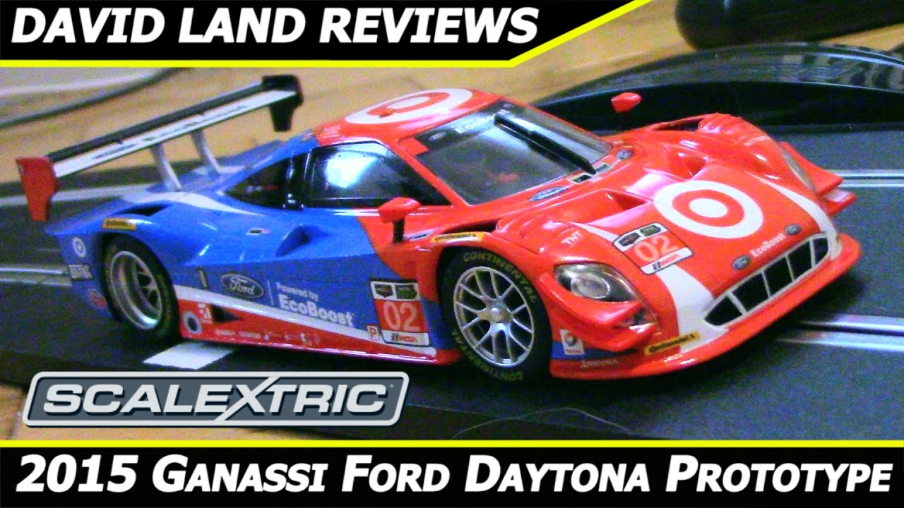 Scalextric Ford Daytona Prototype Slot Car Review [C3769]