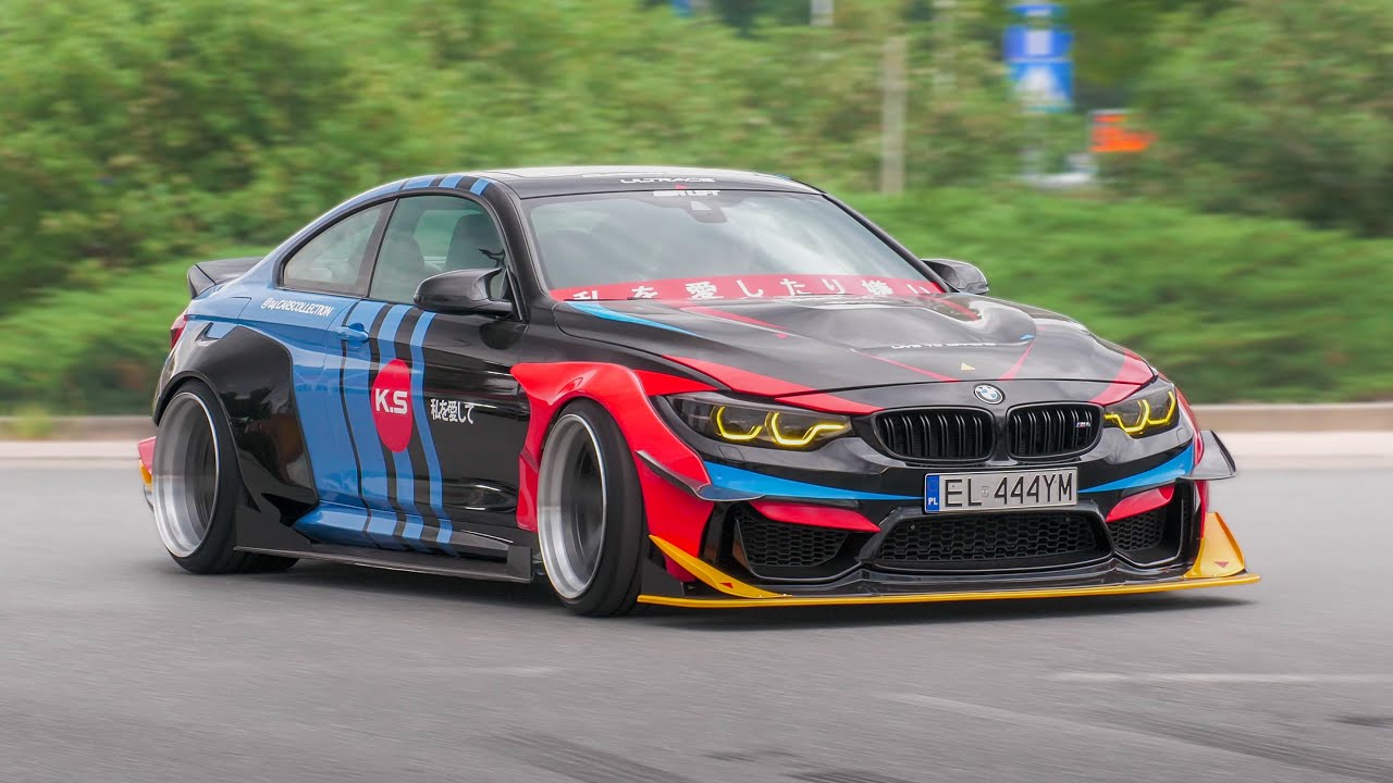 Best of BMW TUNER Cars leaving a Carshow | Low, Widebody, Flames, Accelerations, ...
