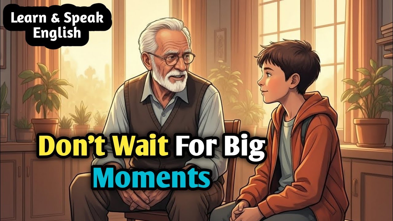 Stop Waiting for Big Moments | This Story Will Change How You Live | Motivational Story