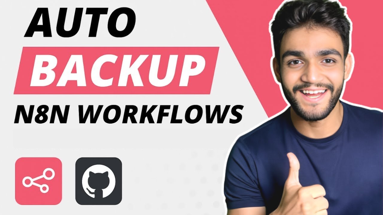 How to Backup N8N Workflows Automatically (Never Lose Your Work) | n8n Tutorial