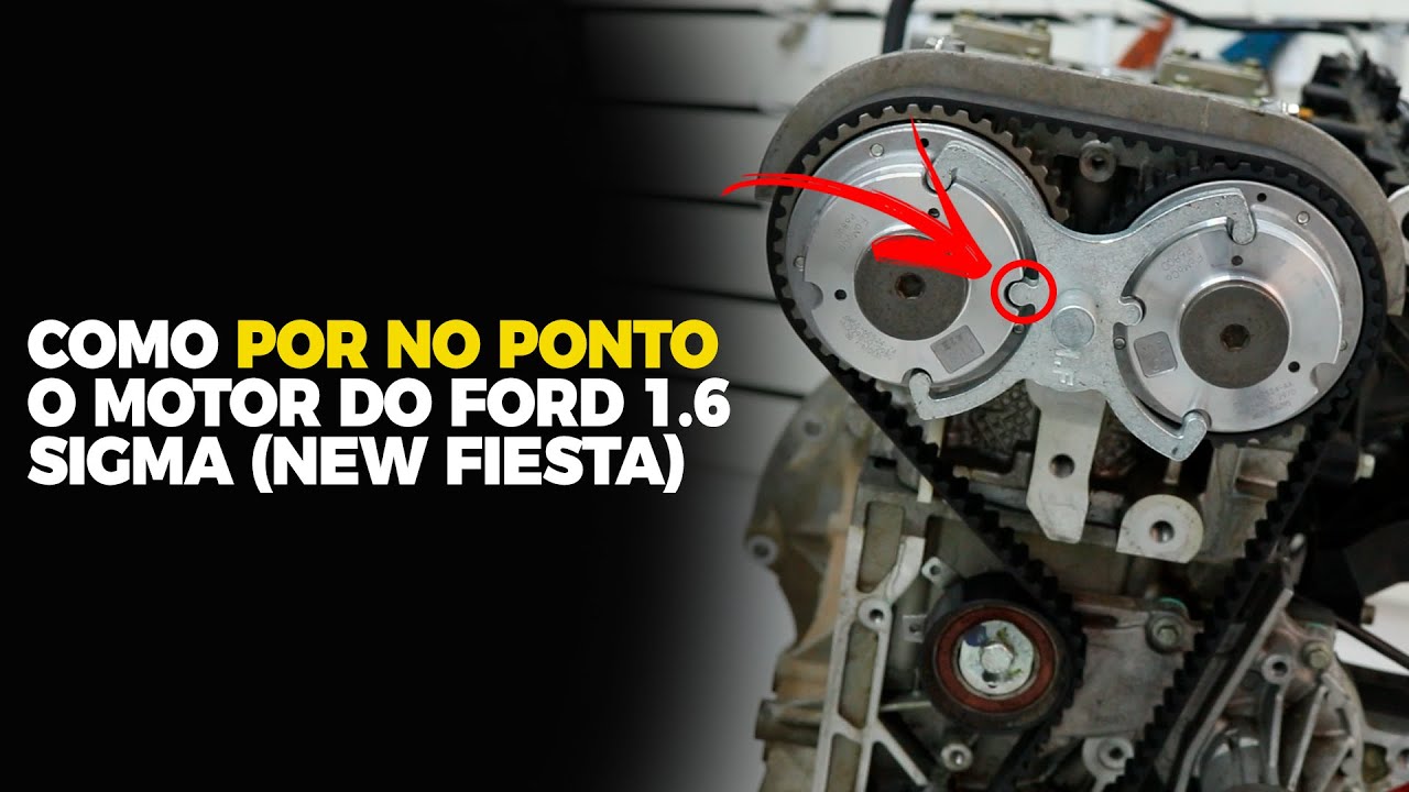 Como por no ponto o motor 1.6 Ford Sigma ( New Fiesta ) | Elton Pinheiro