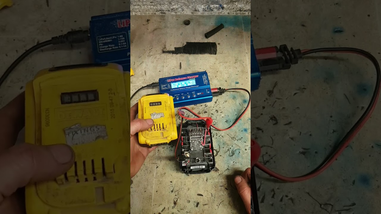 Как восстановить, отремонтировать литиевые аккумуляторы DeWalt, Makita, Milwaukee.