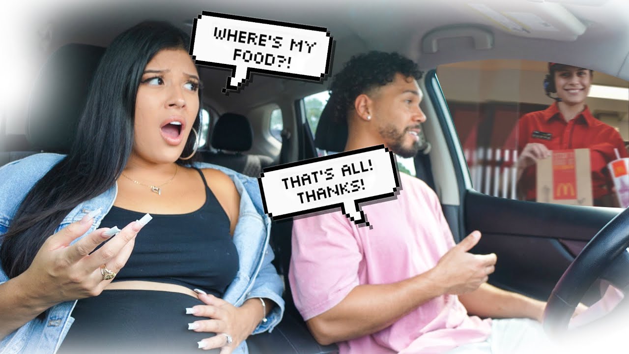 Ignoring My PREGNANT WIFE’S Drive Thru Order! *She Cries*