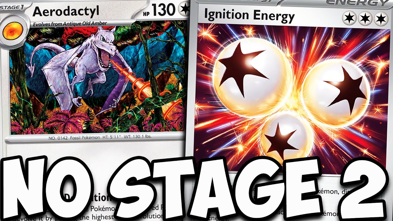 Aerodactyl Completley Deletes Stage 2s!
