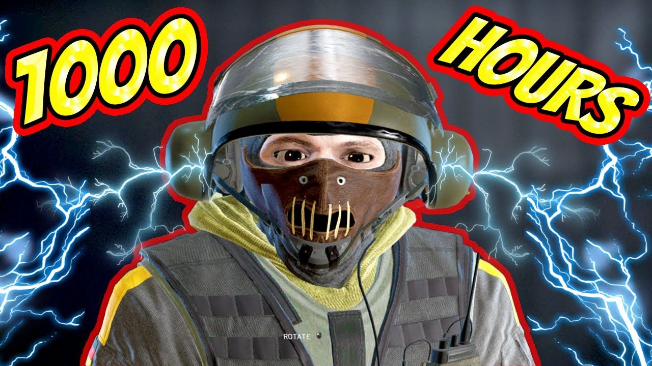 Как выглядят 1000 ЧАСОВ опыта в BANDIT - Rainbow Six Siege