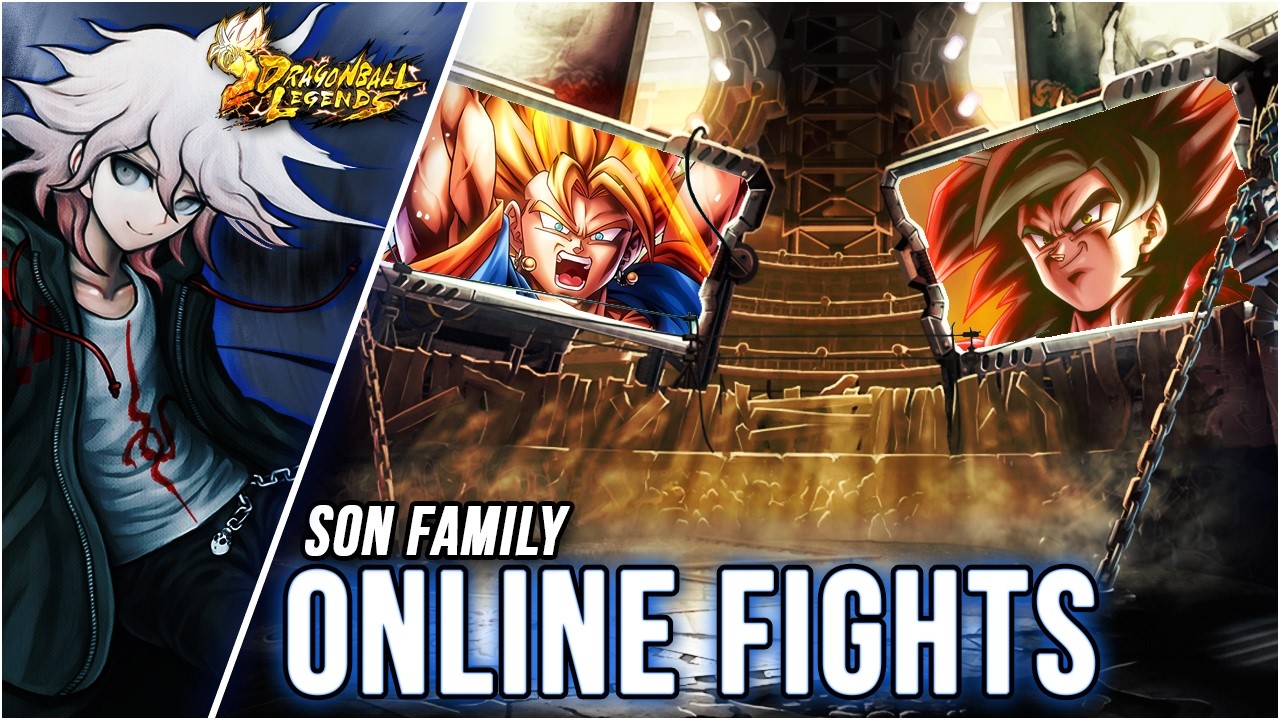 (Dragonball Legends) Son Family Team vs GT Team