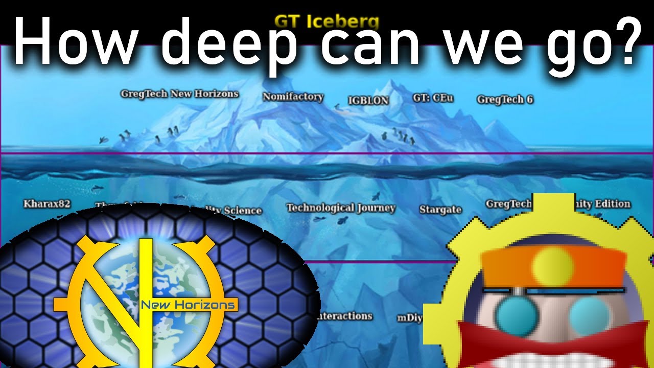 Объяснение айсберга GregTech