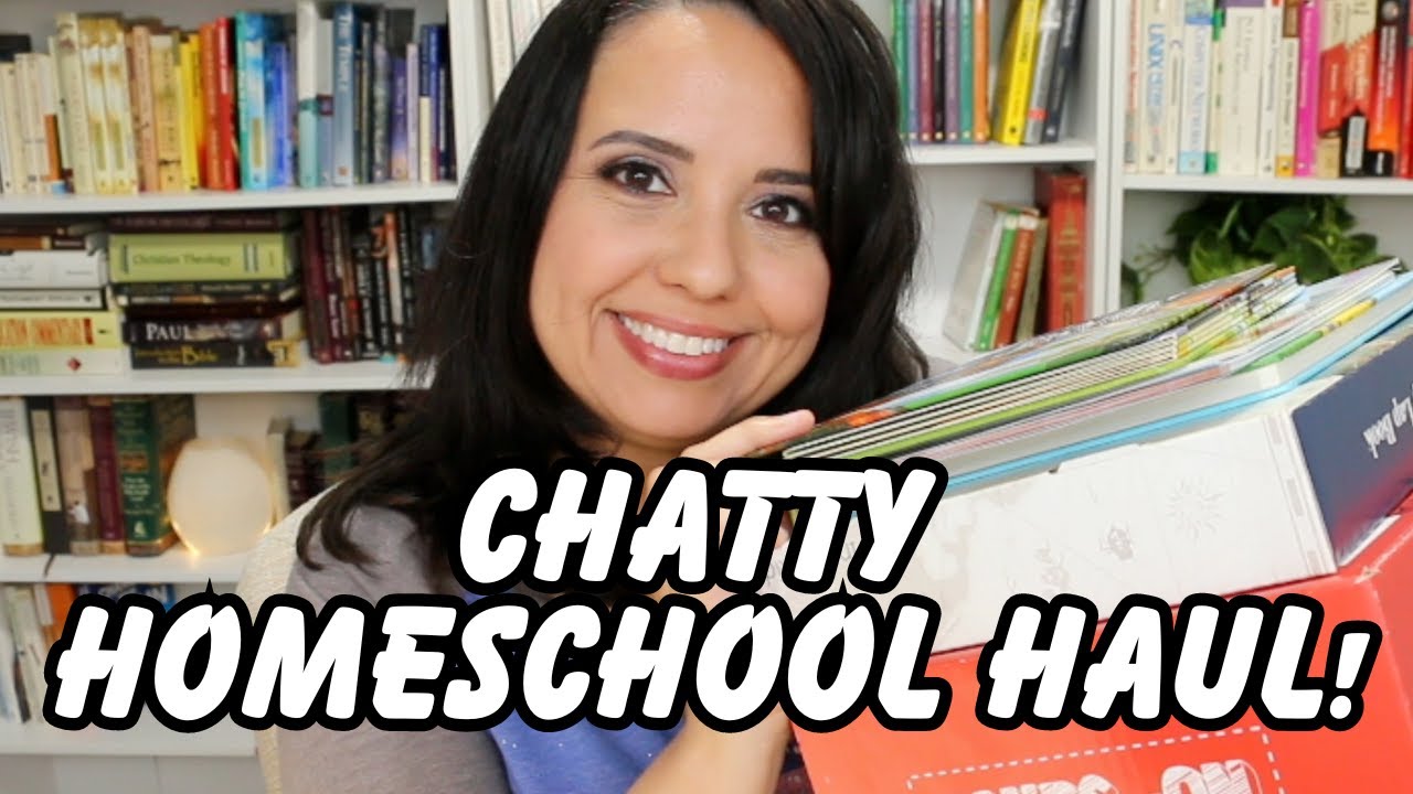 🛍️ Chatty Homeschool Convention Haul #homeschool #homeschoollife