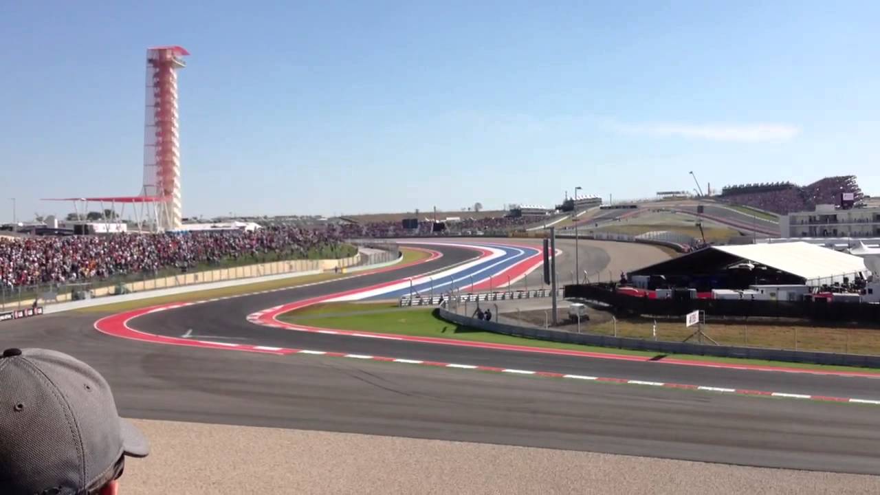 Circuit of the Americas Start view turn 19