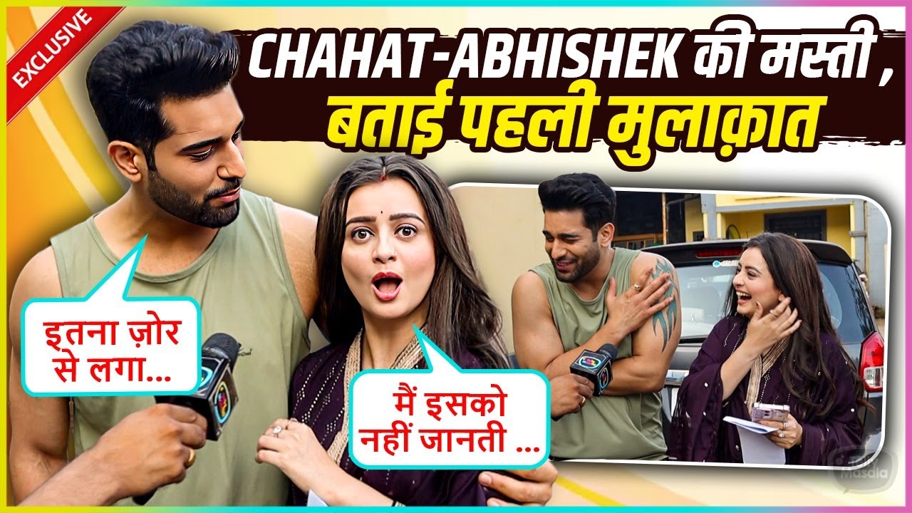 Chahat Pandey & Abhishek Malik's Fun Banter, Onscreen Chemistry, First Meet On Set, Fans Love