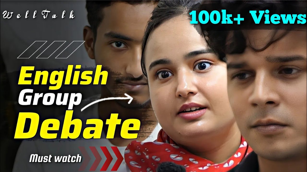 English Speaking Debate on banning Polythene| Spoken English Discussion by WellTalk|Group Discussion