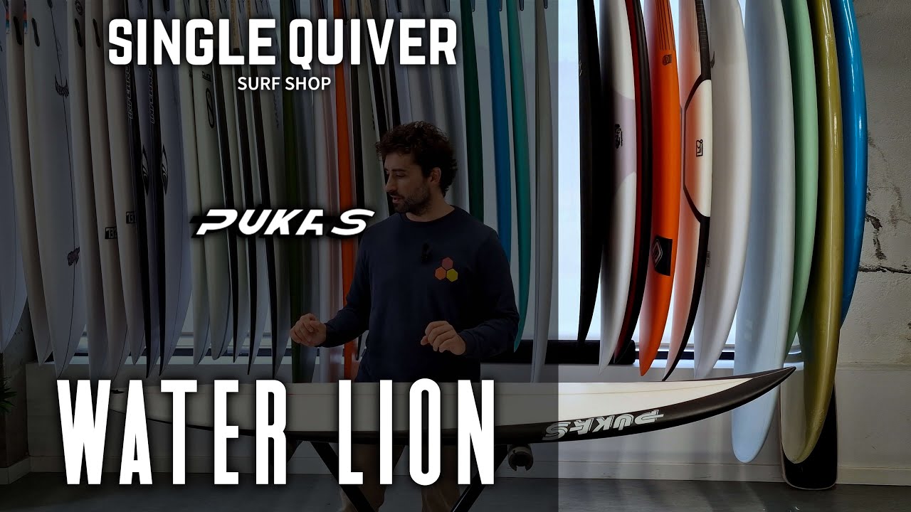 WATER LION De Chris Christenson & Pukas: la elección perfecta para surfear OLAS SOLIDAS
