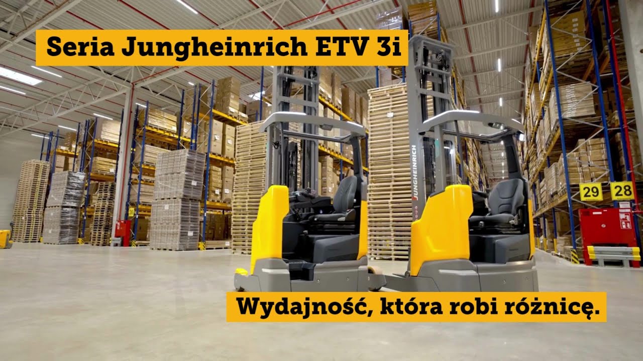 Wózek wysokiego składowania ETV 316i – maksymalna moc dla najbardziej wymagających operacji