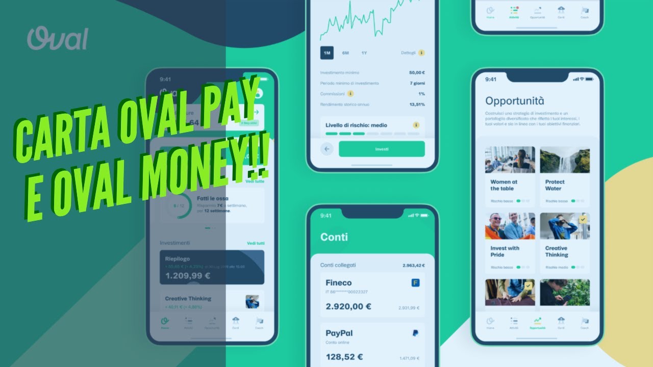 OVAL PAY e OVAL MONEY - Risparmia quando spendi!