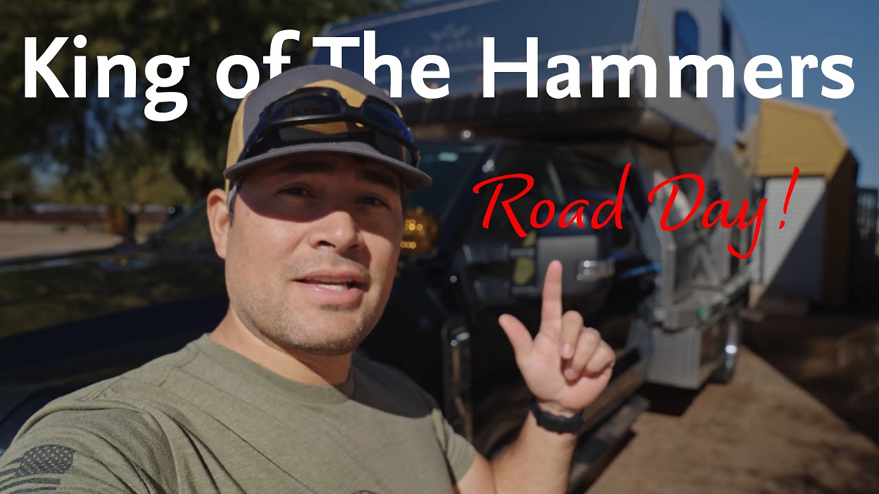 On the Way to King of the Hammers: Truck and Camper Prep