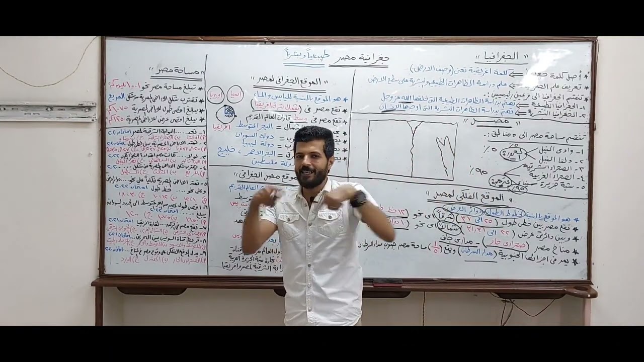 اسهل طريقة لشرح الجغرافيا / معادلة كلية التجارة. 2023 / ا.هشام عبدالله