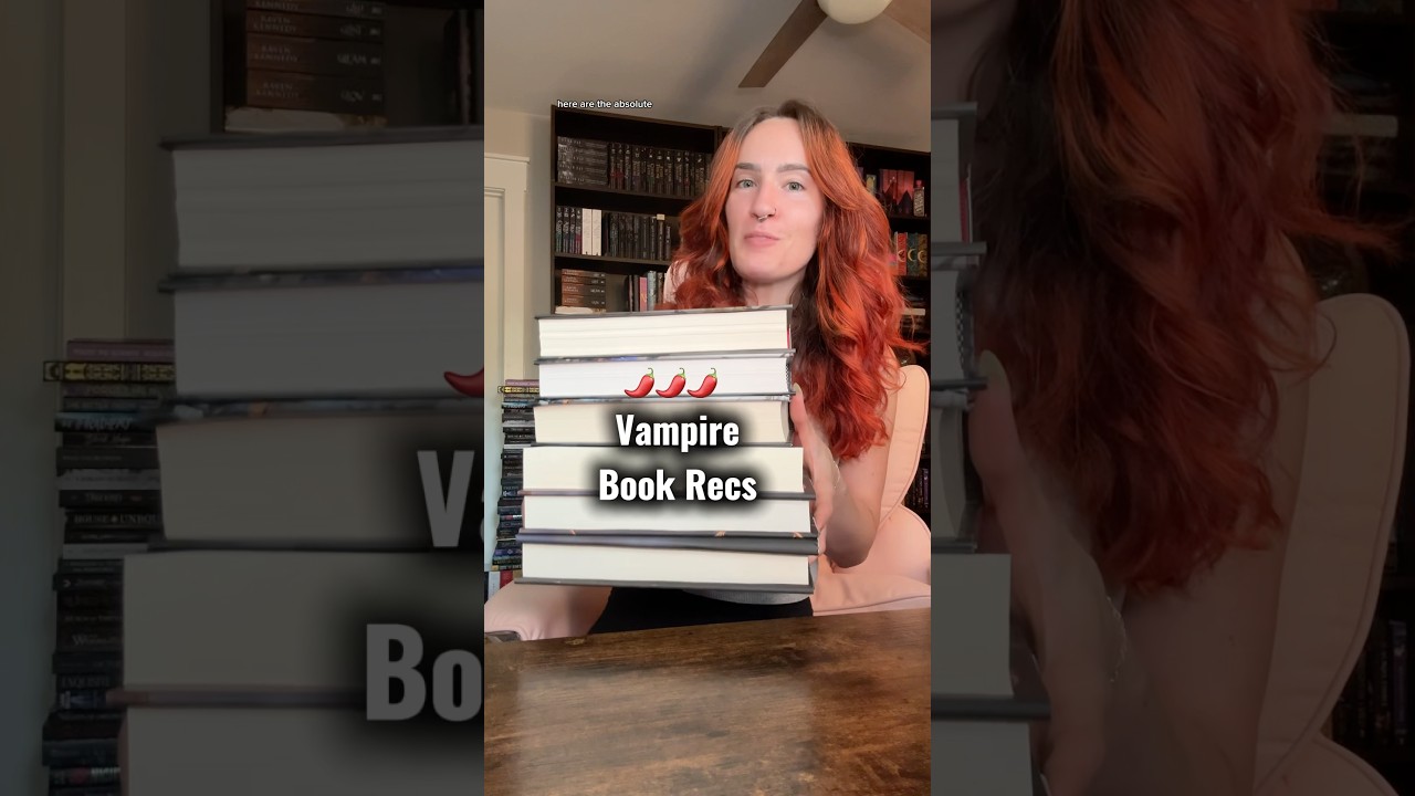 I&rsquo;ve got some Romantasy book recs for you 🌶️ #vampirebooks #romantasybooks #booktube #booktubetbr