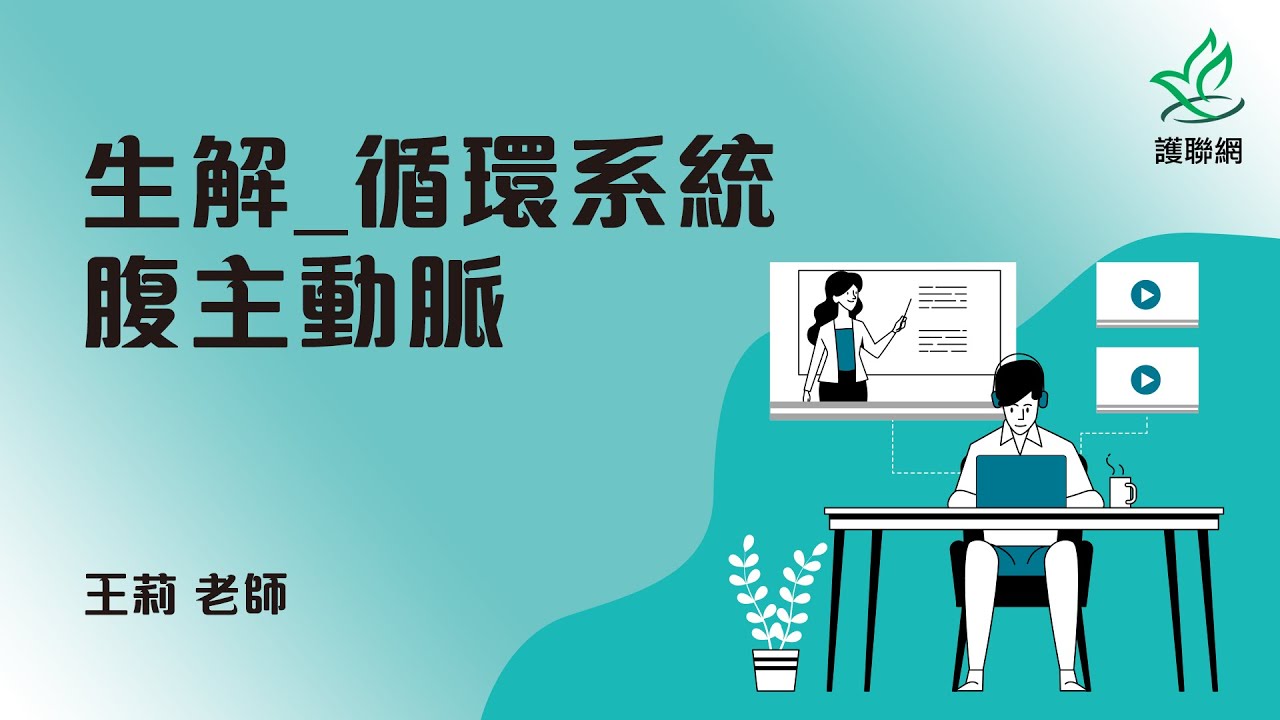 護理師國考_生解_循環系統_腹主動脈 | 王莉(護聯網)