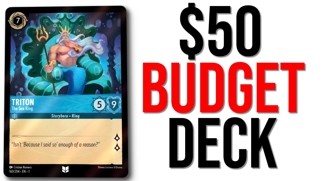This Lorcana Budget Deck Is Amazing!