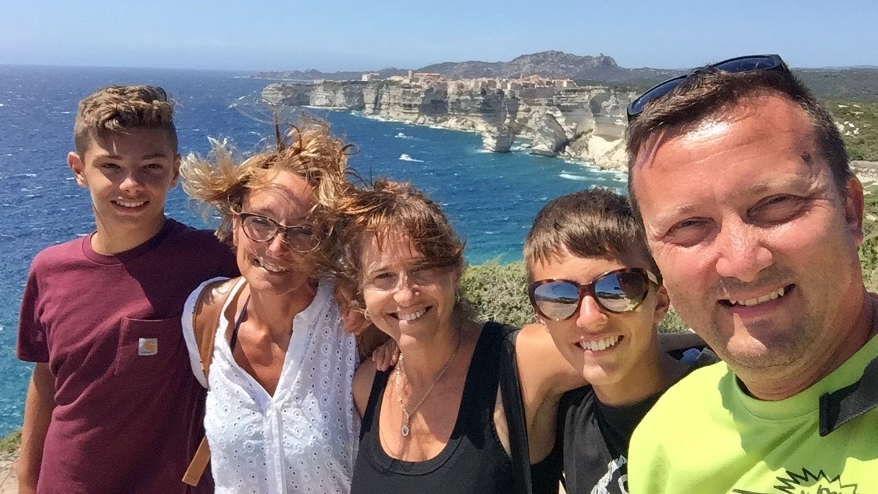 Overflying Corsica in motorhome