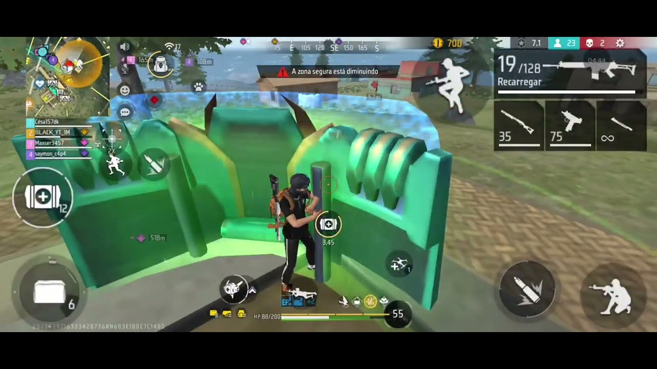 JG FF na minha conta secundaria