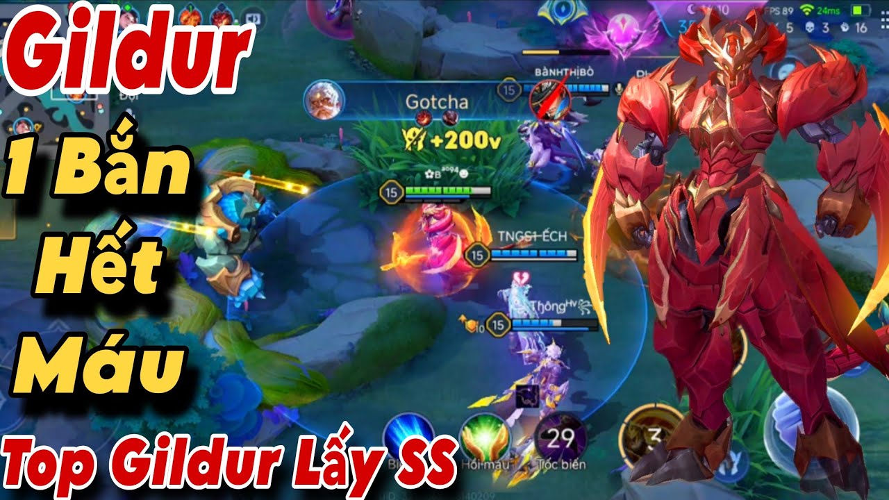 Gildur Full Phép Trận Đấu Combat Cực Căng Lật Kèo Lấy SS Cùng Đồng Bọn Rank Cuối Tuần....