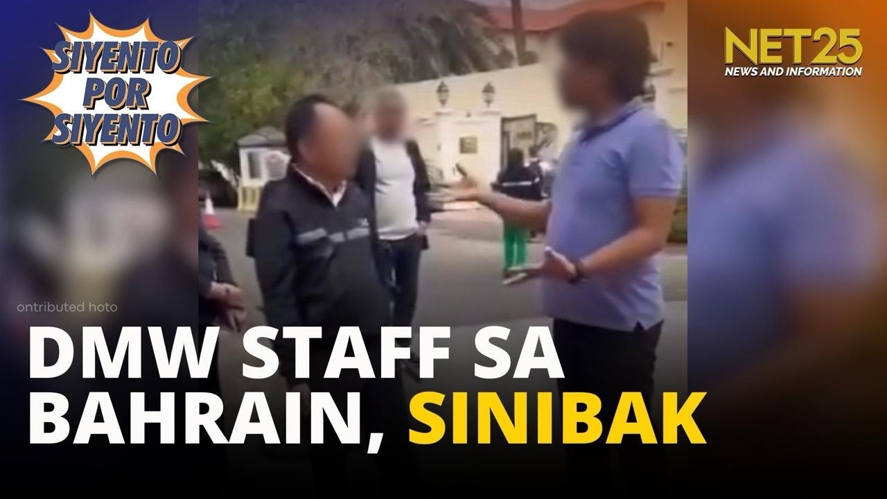 Tauhan ng DMW sa Bahrain embassy, sinibak sa pwesto